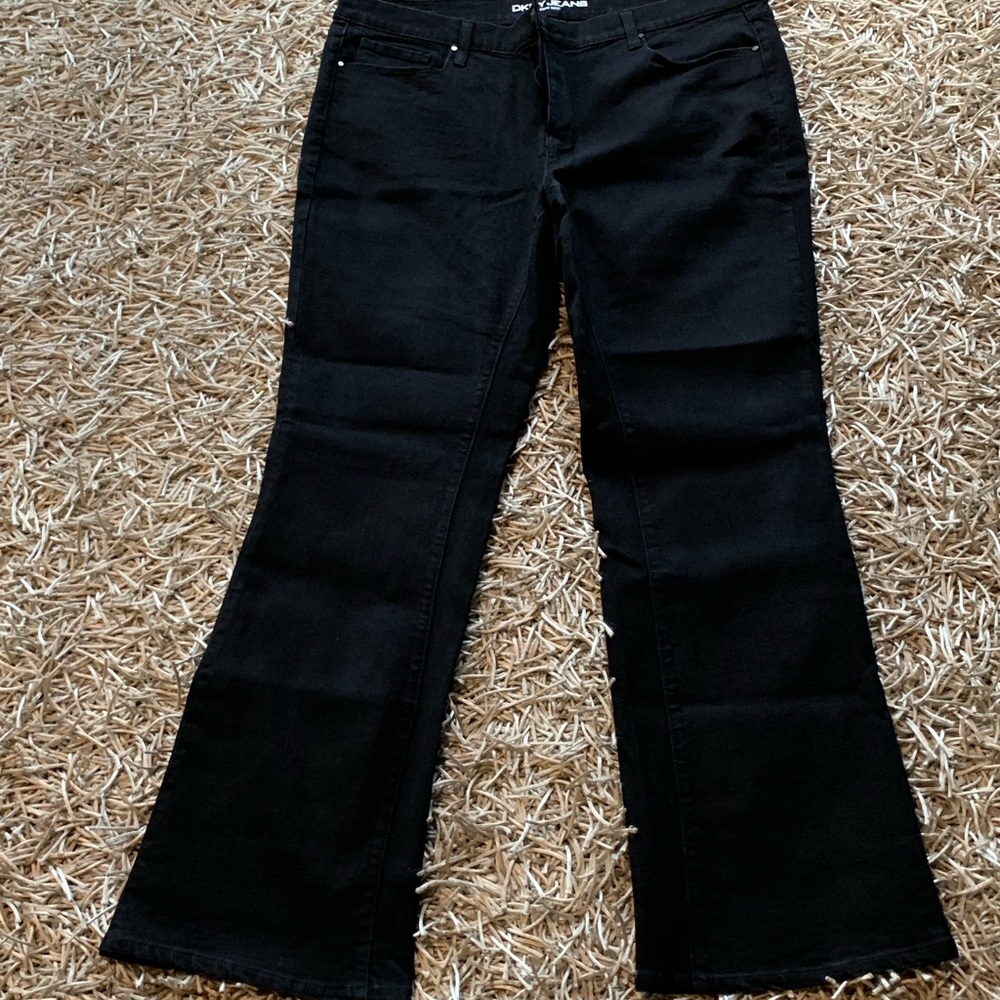 DKNY Black Bootcut SOHO Jeans